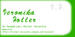 veronika holler business card